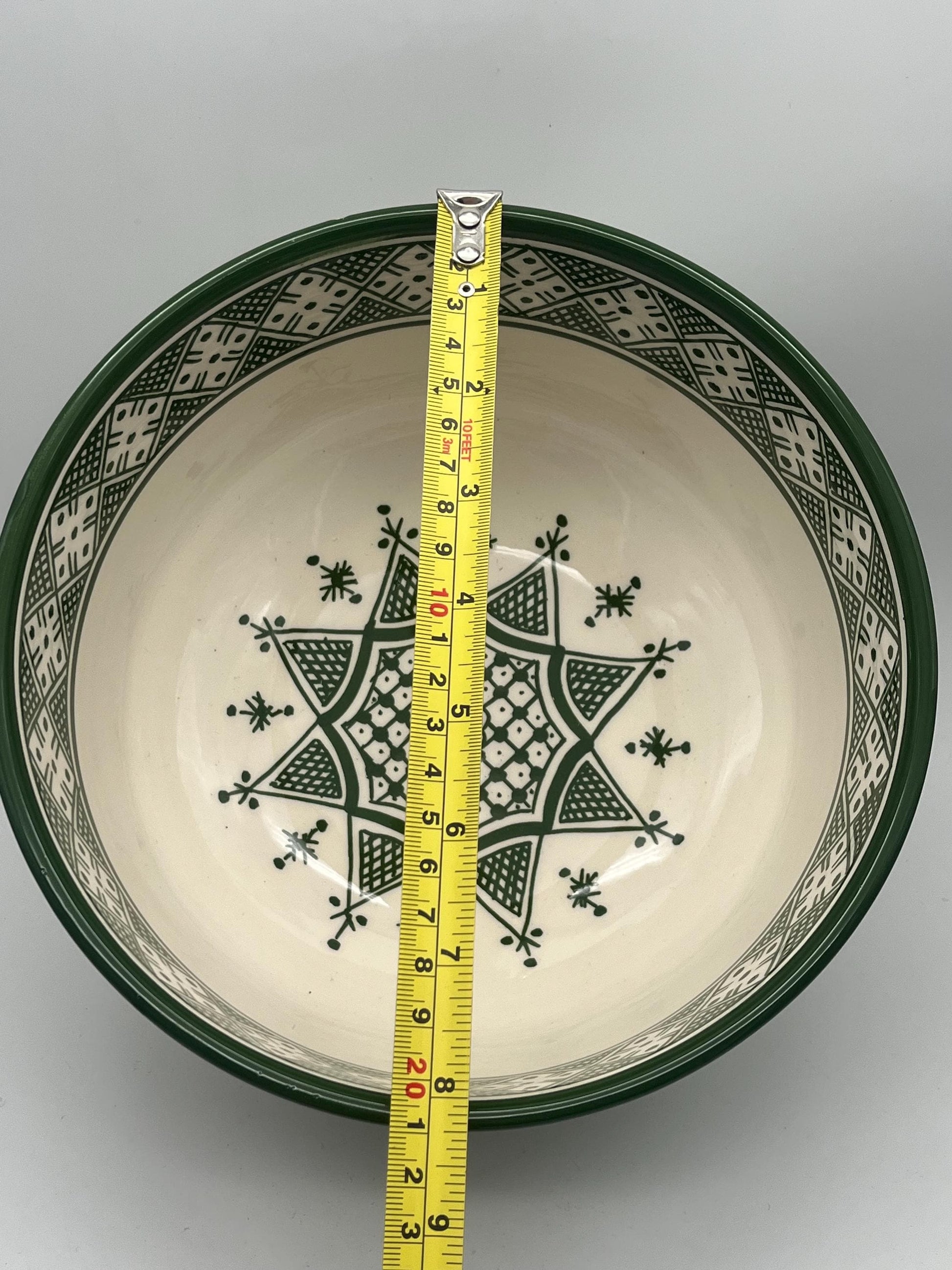 Handmade Handcrafted Moroccan Ceramic Bowls, Beldi