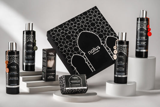 The Moroccan Vibrations – Natus MARRAKECH – Men'S Luxury Grooming Set with Argan Oil – Vegan & Natural