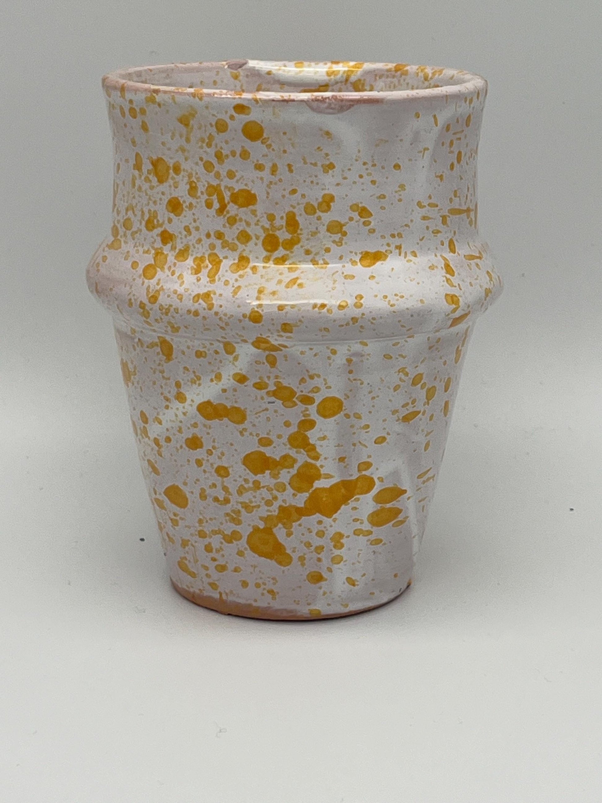 Moroccan Beldi Mug, Handmade, Boho Ceramic Tea Mug from Morocco