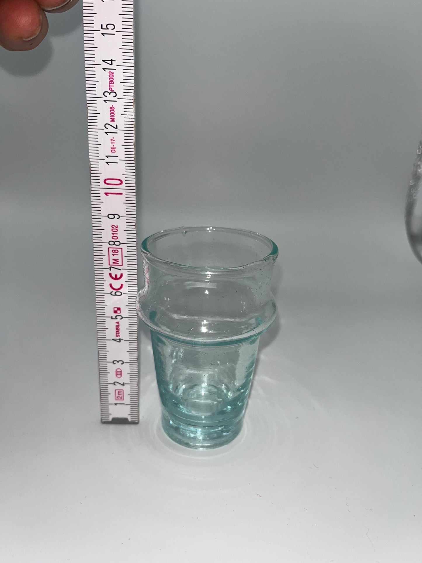 Handmade Moroccan Tea Glass, Set of 6 Beldi Glasses, Unique Kitchen Tea Cups, Clear Glass Mugs, High Quality Kitchen Accessories,