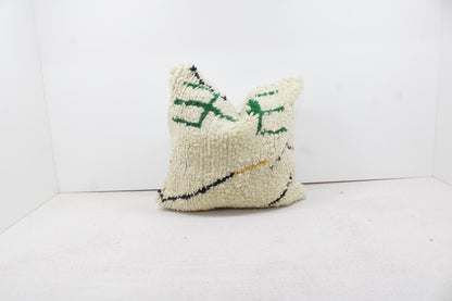 Vintage Moroccan Pillows 100% Wool ,Absolutely Gorgeous Pillow Floor Pillow Moroccan Berber Home Design Handmade Kilim Berber P191