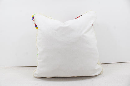 Vintage Moroccan Pillows 100% Wool ,Absolutely Gorgeous Pillow Floor Pillow Moroccan Berber Home Design Handmade Kilim Berber P189
