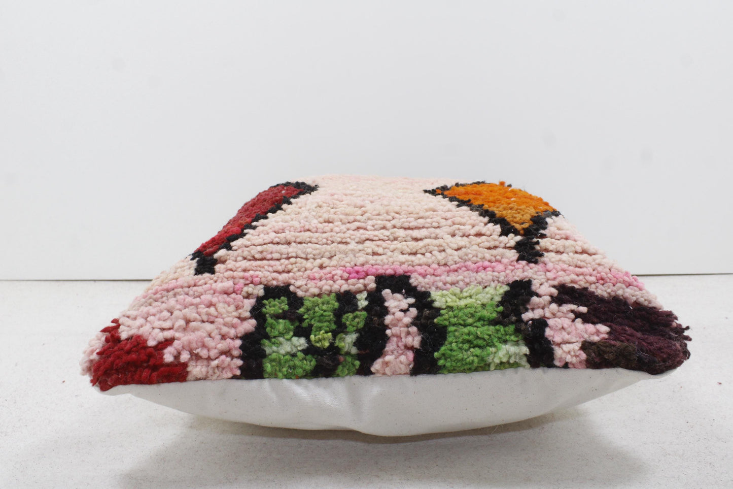 Vintage Moroccan Pillows 100% Wool ,Absolutely Gorgeous Pillow Floor Pillow Moroccan Berber Home Design Handmade Kilim Berber P184