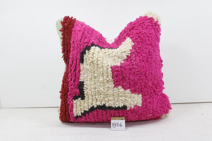 Vintage Moroccan Pillows 100% Wool ,Absolutely Gorgeous Pillow Floor Pillow Moroccan Berber Home Design Handmade Kilim Berber P176