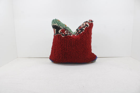 Vintage Moroccan Pillows 100% Wool ,Absolutely Gorgeous Pillow Floor Pillow Moroccan Berber Home Design Handmade Kilim Berber P167