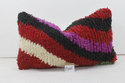 Vintage Moroccan Pillows 100% Wool ,Absolutely Gorgeous Pillow Floor Pillow Moroccan Berber Home Design Handmade Kilim Berber P165