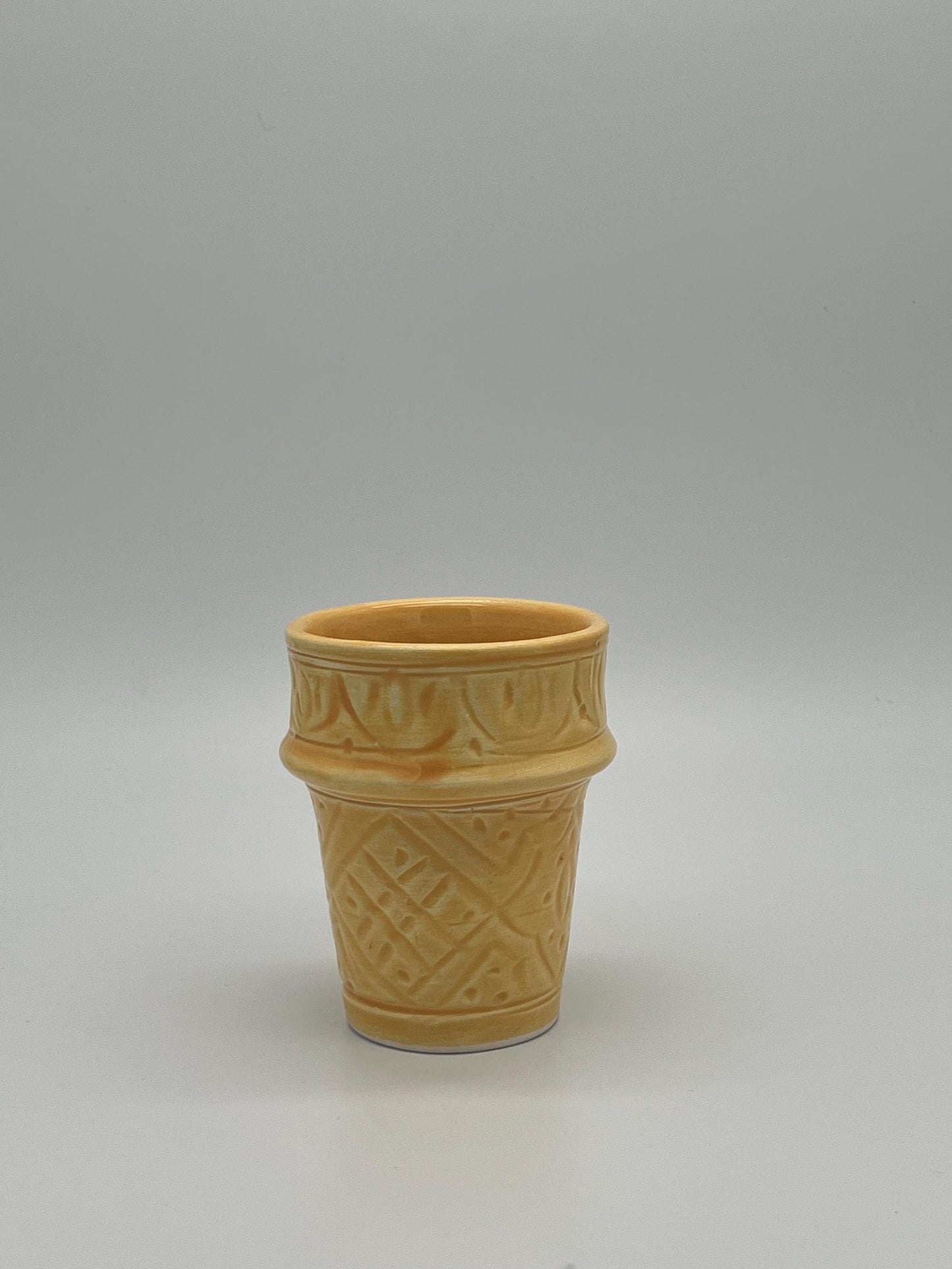 Moroccan Beldi Mug, Handmade, Boho Ceramic Tea Mug from Morocco
