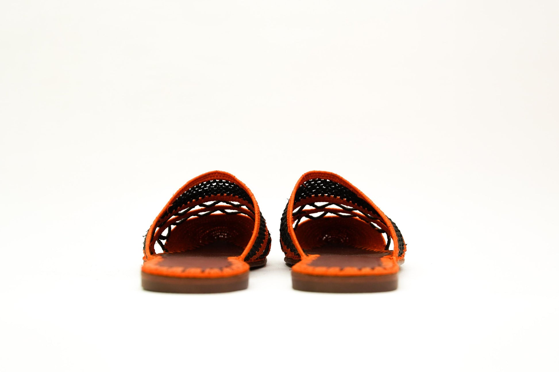 Handmade Raffia Slide Sandals, Comfortable, Lightweight Summer Shoes from Morocco