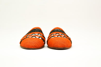 Handmade Raffia Slide Sandals, Comfortable, Lightweight Summer Shoes from Morocco