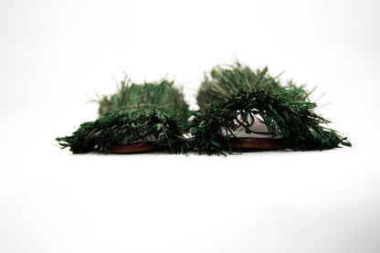 Handmade Raffia Slide Sandals, Comfortable, Lightweight Summer Shoes from Morocco