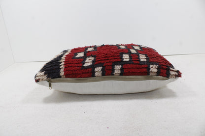 Vintage Moroccan Pillows 100% Wool ,Absolutely Gorgeous Pillow Floor Pillow Moroccan Berber Home Design Handmade Kilim Berber P285