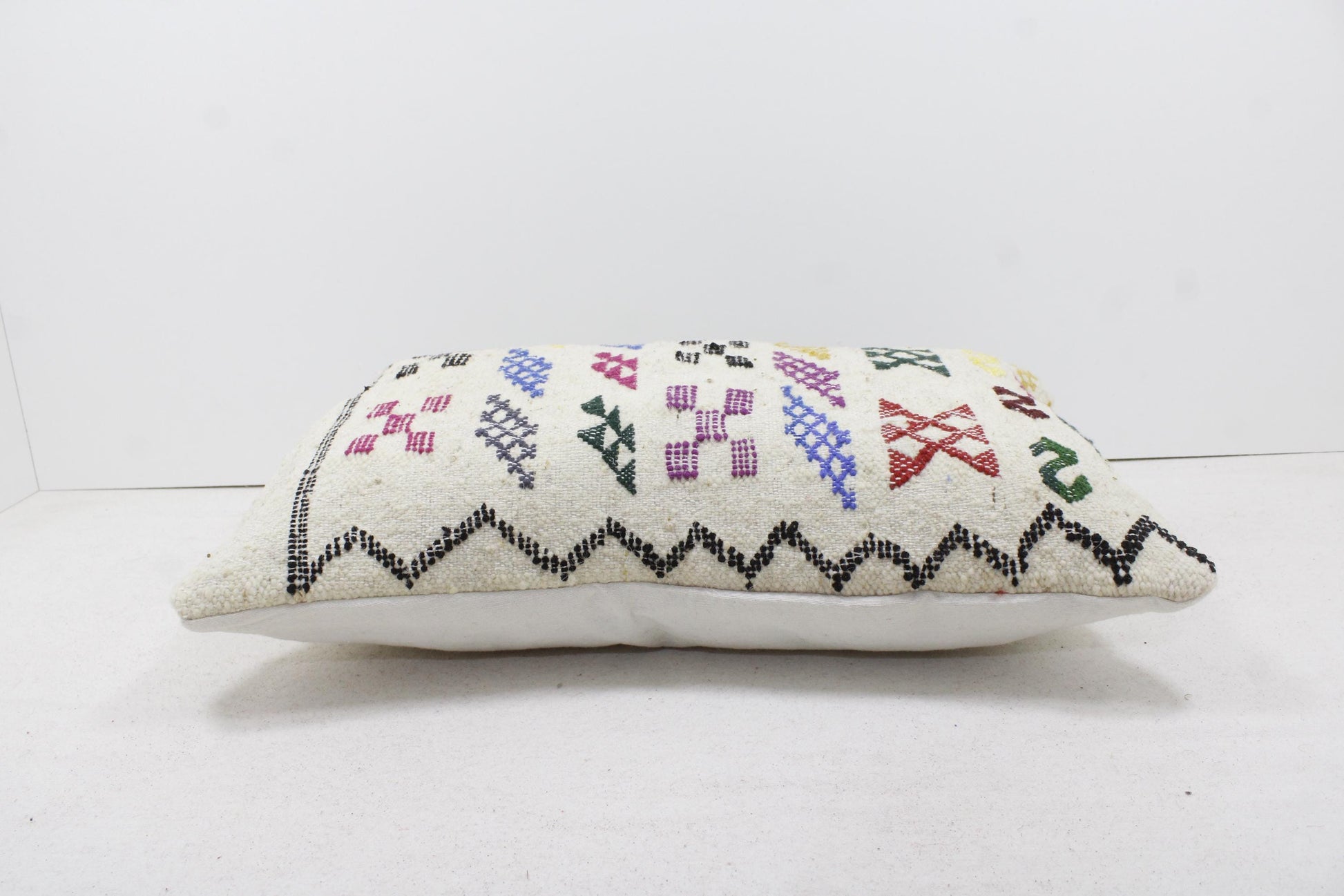 Vintage Moroccan Pillows 100% Wool ,Absolutely Gorgeous Pillow Floor Pillow Moroccan Berber Home Design Handmade Kilim Berber P253