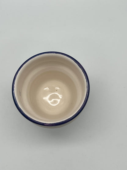 Moroccan Beldi Mug, Handmade, Boho Ceramic Tea Mug from Morocco 8 Cm