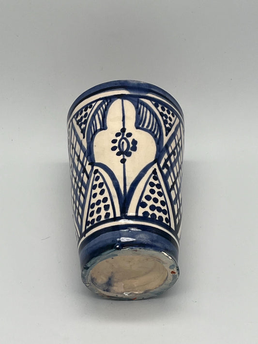 Moroccan Beldi Mug, Handmade, Boho Ceramic Tea Mug from Morocco