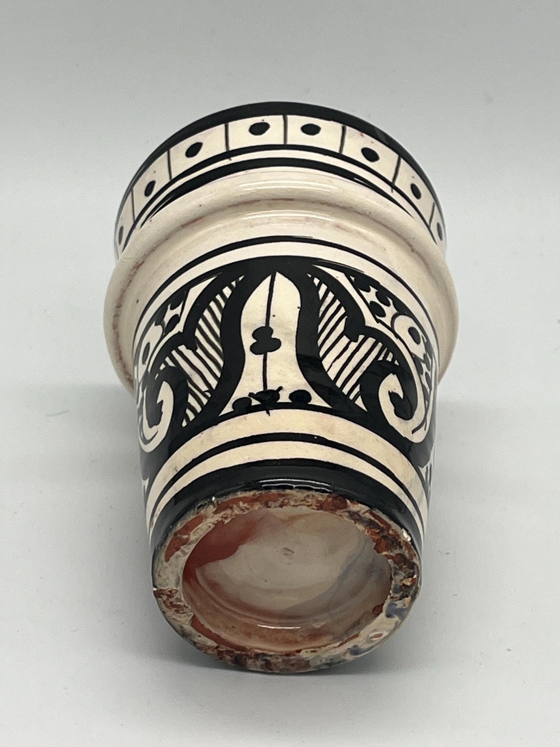 Moroccan Beldi Mug, Handmade, Boho Ceramic Tea Mug from Morocco