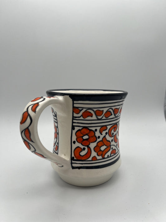 Moroccan Beldi Mug, Handmade, Boho Ceramic Tea, Coffee Mug from Morocco
