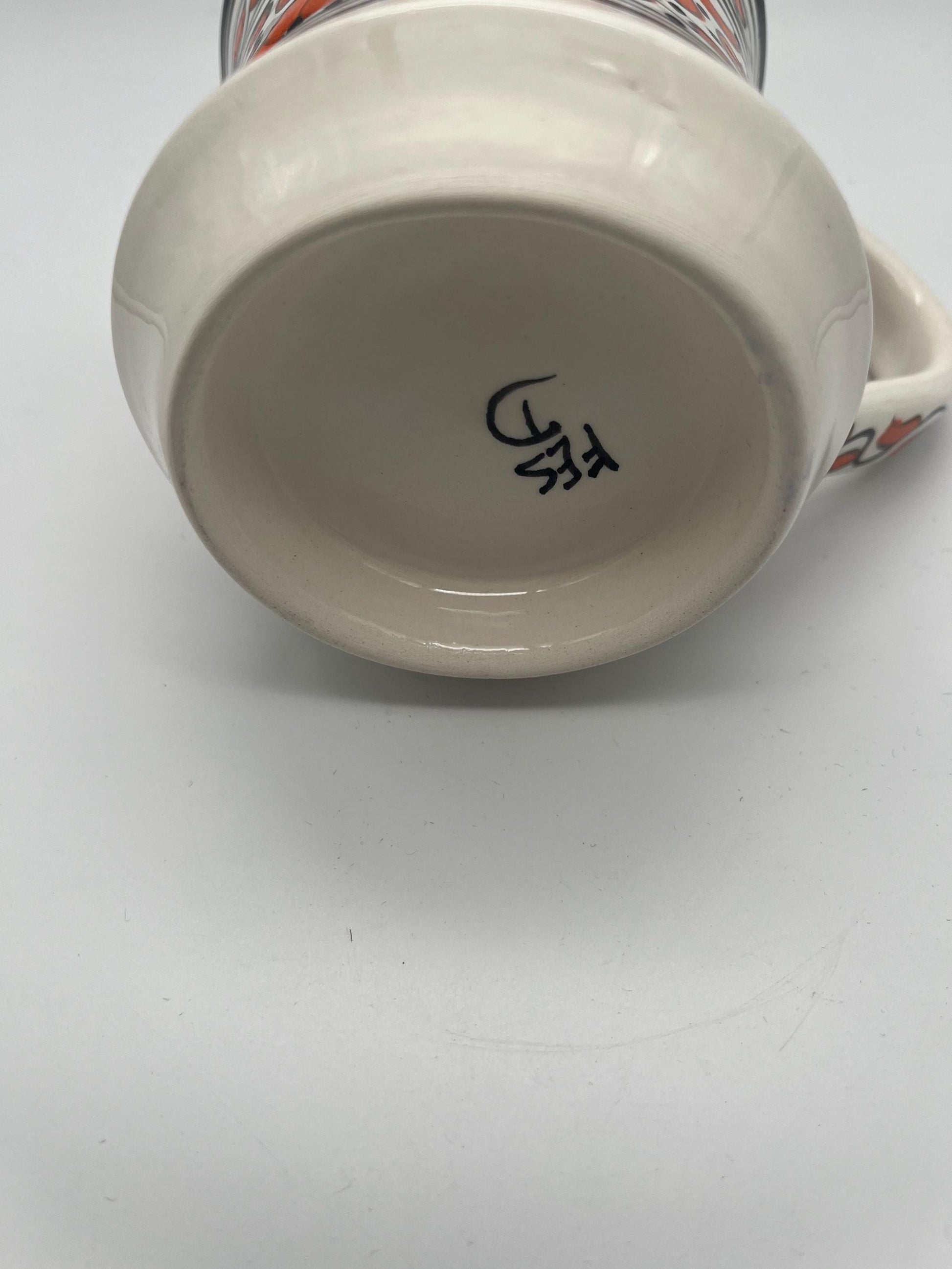 Moroccan Beldi Mug, Handmade, Boho Ceramic Tea, Coffee Mug from Morocco