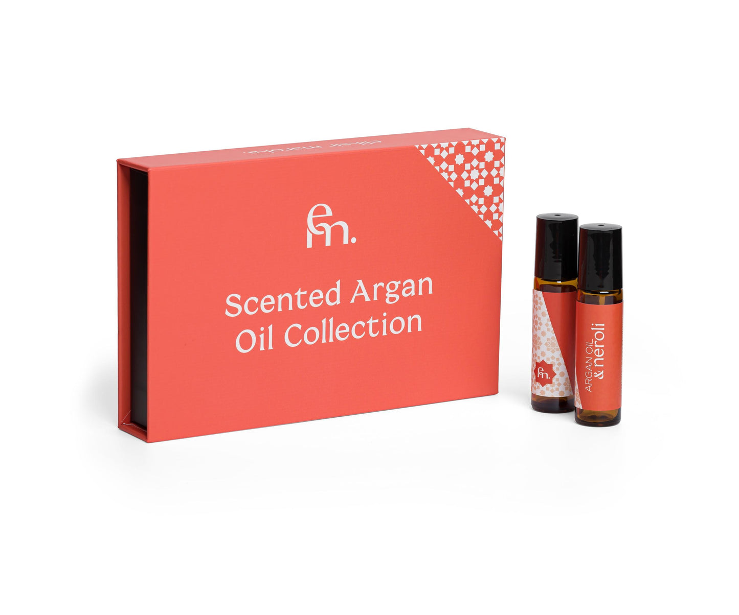 Organic Scented Argan Oil Set – Nourishing Skincare Gift for Hair & Body – Musk, Gardenia, Green Tea and More