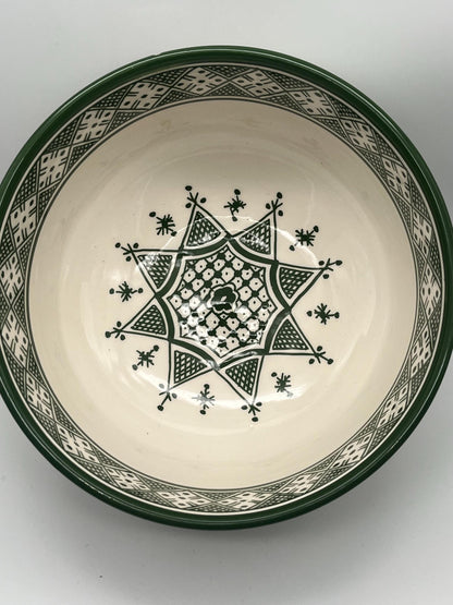 Handmade Handcrafted Moroccan Ceramic Bowls, Beldi