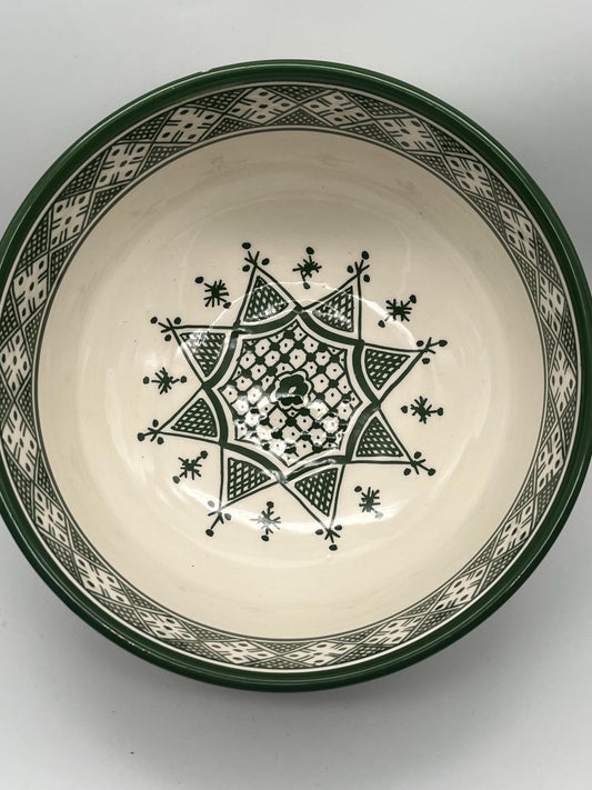 Handmade Handcrafted Moroccan Ceramic Bowls, Beldi