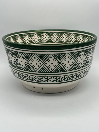 Handmade Handcrafted Moroccan Ceramic Bowls, Beldi