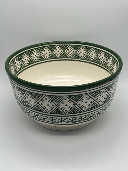 Handmade Handcrafted Moroccan Ceramic Bowls, Beldi