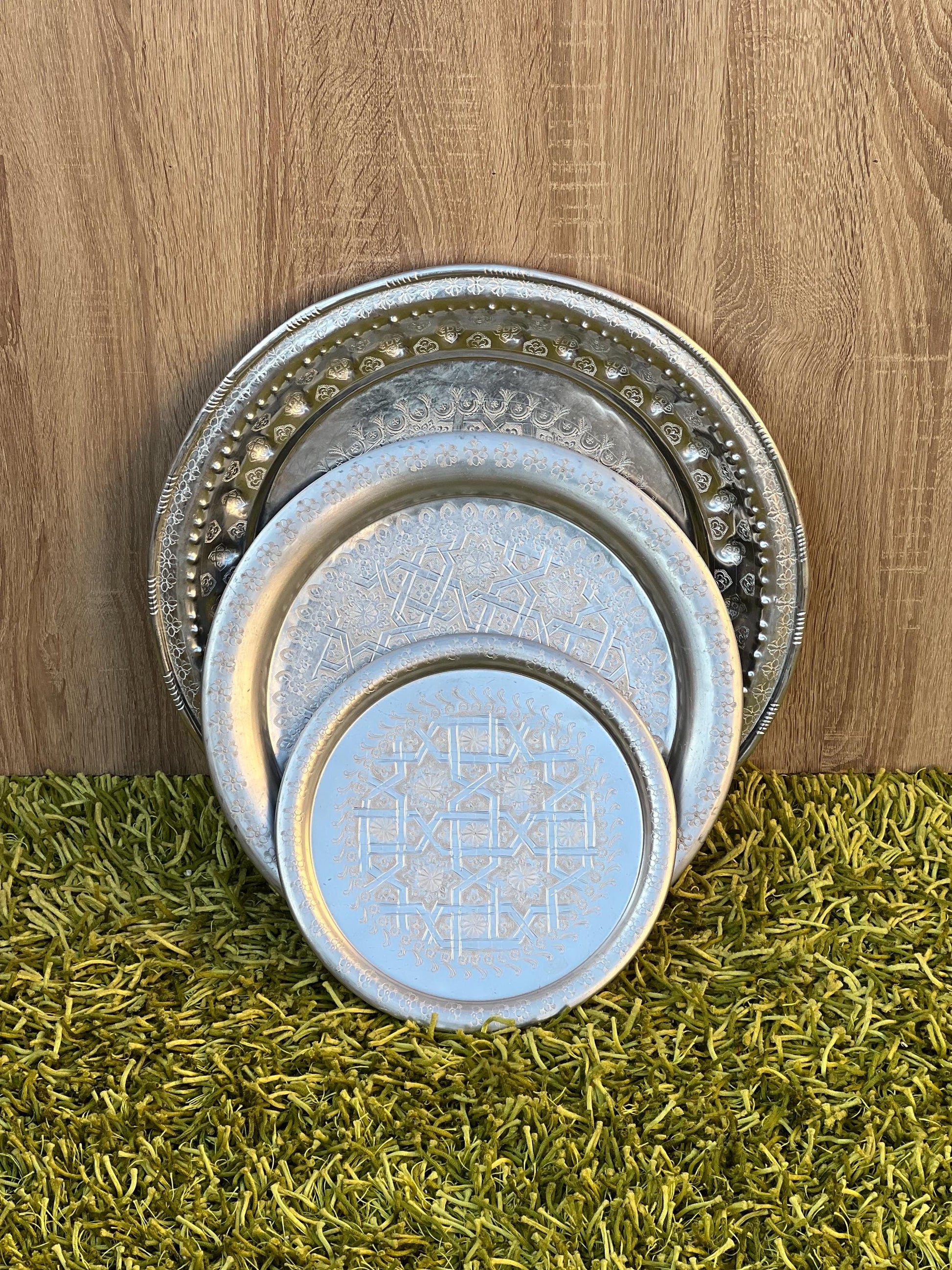Handmade Moroccan Tray – Elegant & Authentic Serving Piece