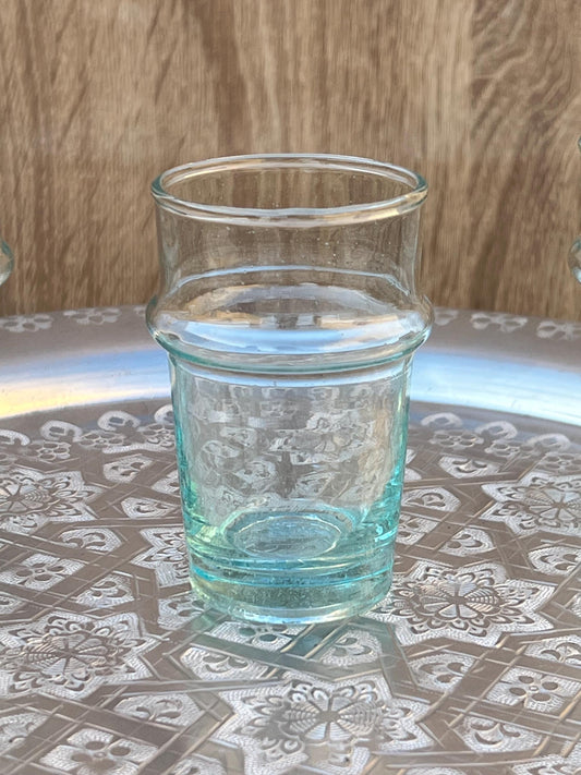 Moroccan Teacup Set of 6 Beldi Glasses Handmade