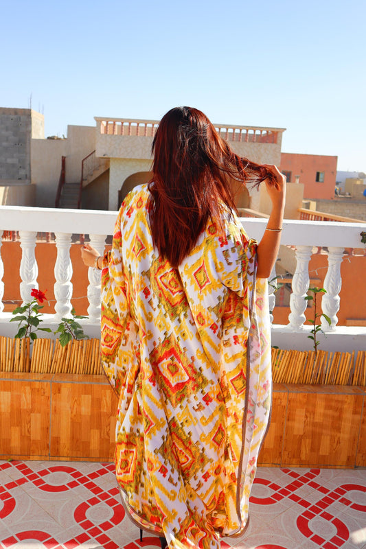 Beautiful Winter Kaftan Dress, Luxury Winter Kaftan, Women'S Kaftan Dress with Head Cover, Moroccan and African Abaya, Valentine'S Dress