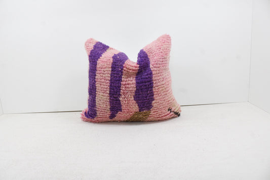 Vintage Moroccan Pillows 100% Wool ,Absolutely Gorgeous Pillow Floor Pillow Moroccan Berber Home Design Handmade Kilim Berber P261