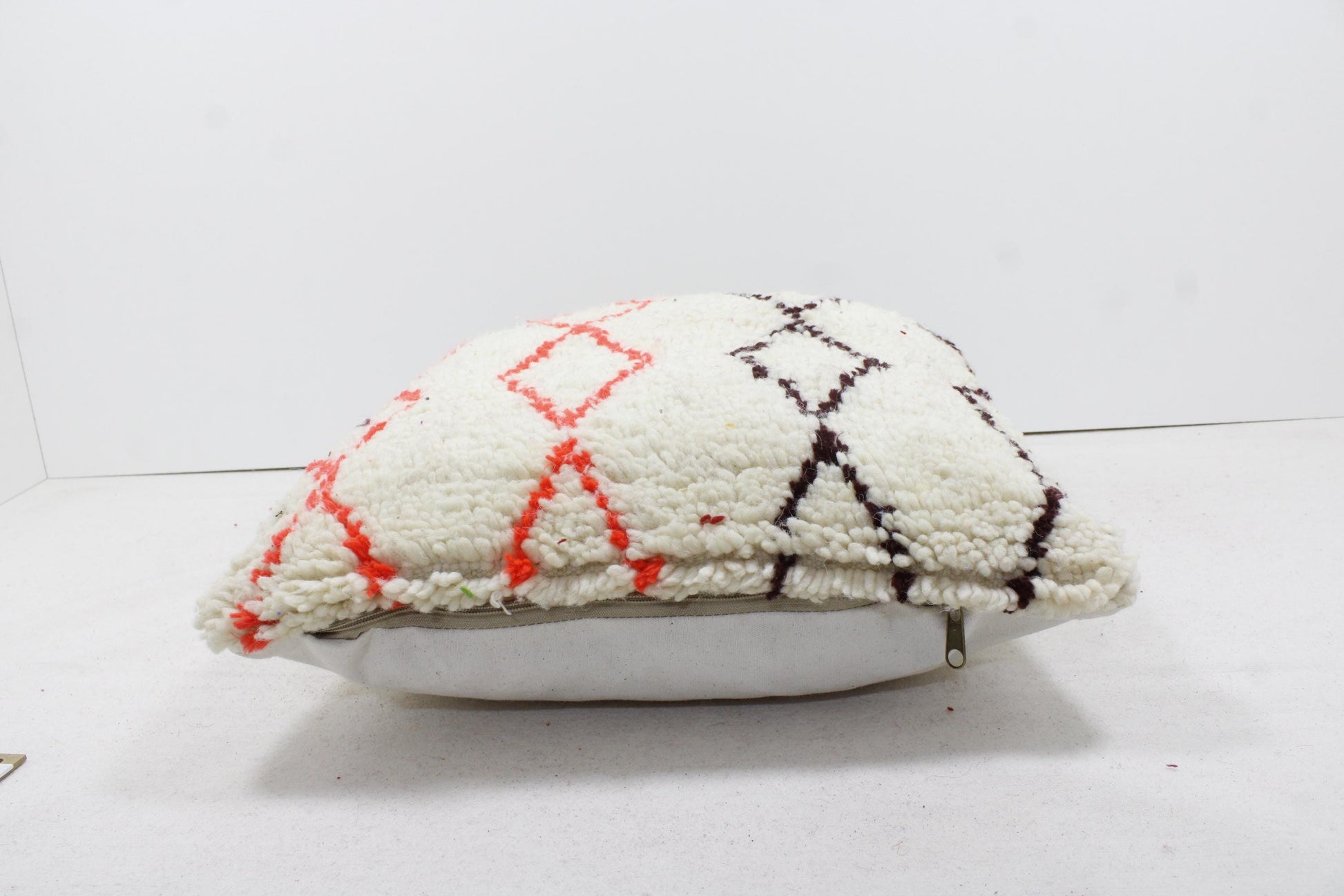 Vintage Moroccan Pillows 100% Wool ,Absolutely Gorgeous Pillow Floor Pillow Moroccan Berber Home Design Handmade Kilim Berber P238