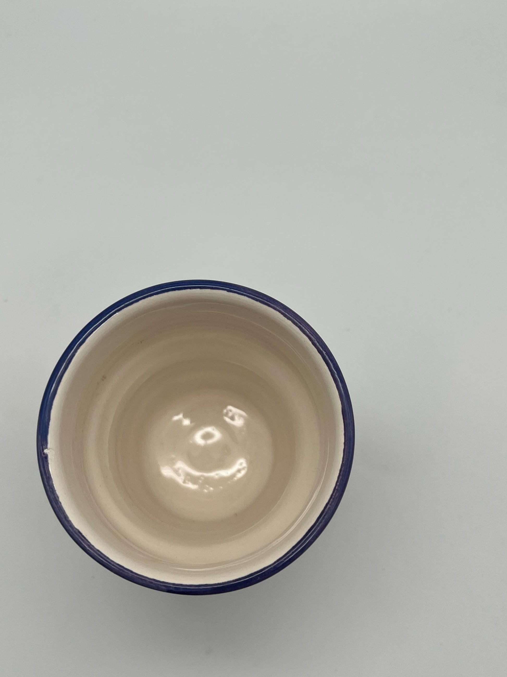 Moroccan Beldi Mug, Handmade, Boho Ceramic Tea Mug from Morocco 8 Cm