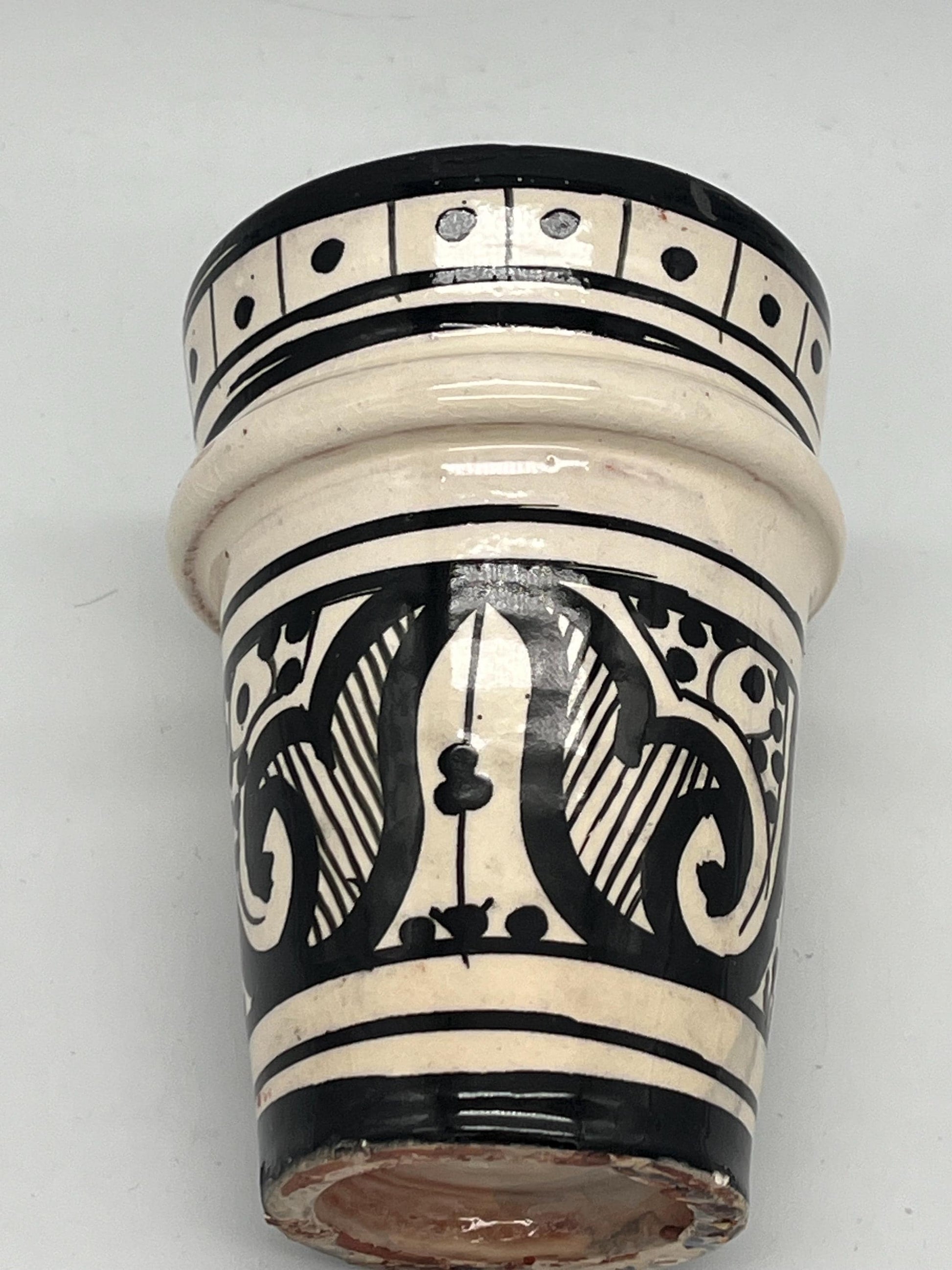 Moroccan Beldi Mug, Handmade, Boho Ceramic Tea Mug from Morocco