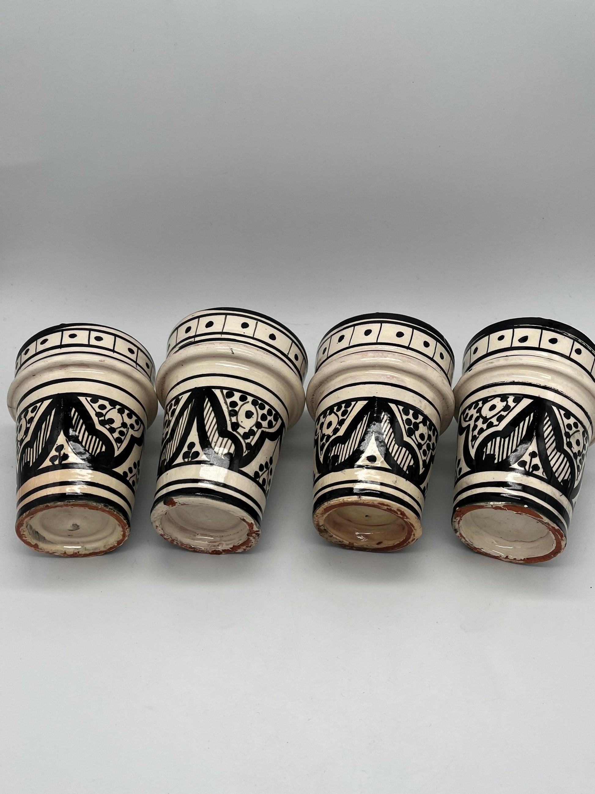 Moroccan Beldi Mug, Handmade, Boho Ceramic Tea Mug from Morocco