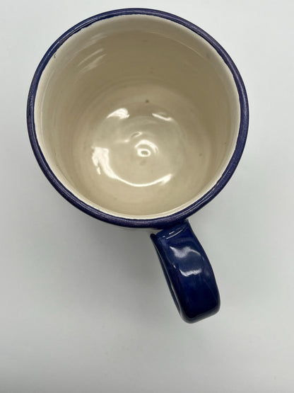 Moroccan Beldi Mug, Handmade, Boho Ceramic Tea Mug from Morocco