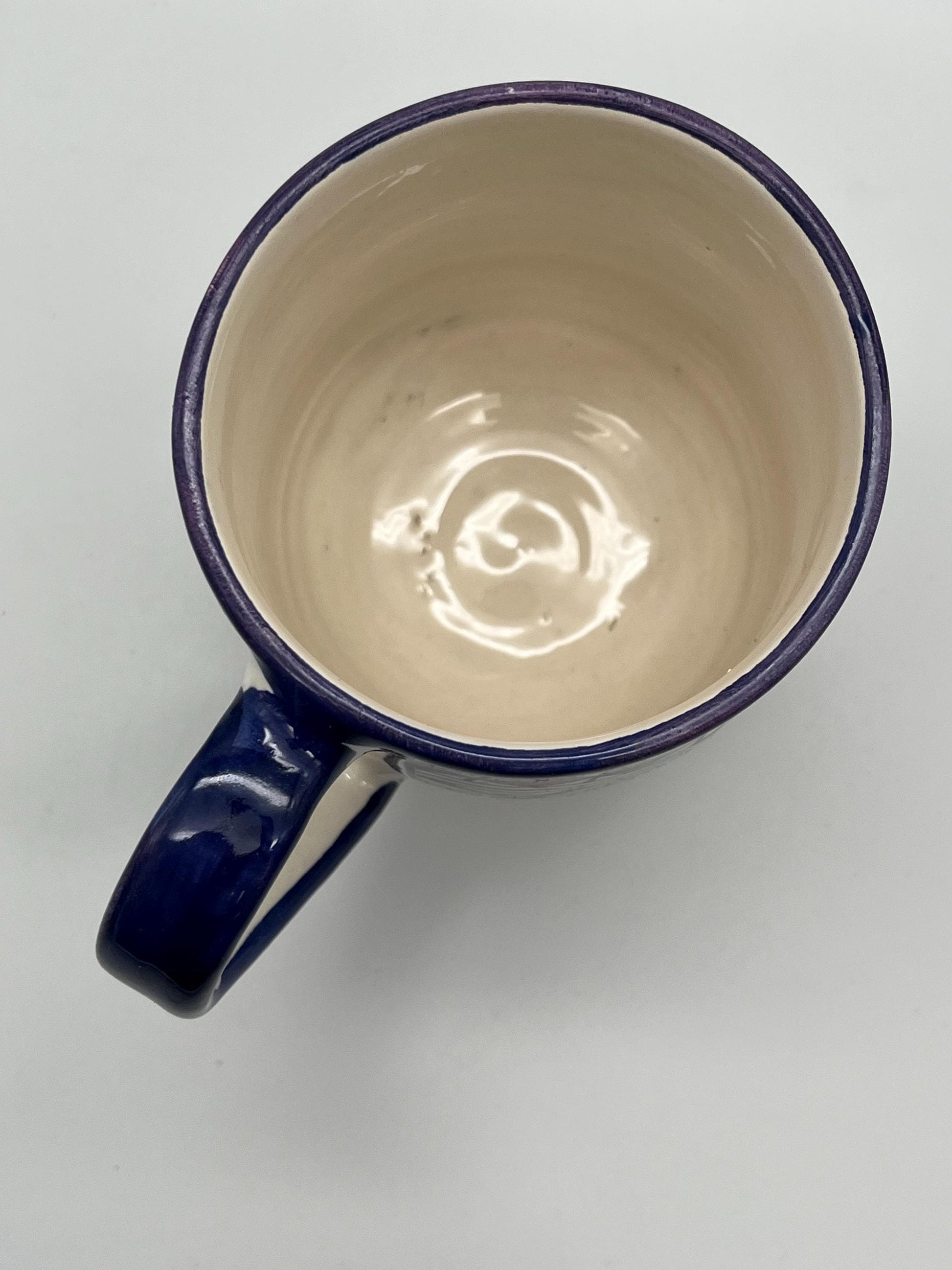 Moroccan Beldi Mug, Handmade, Boho Ceramic Tea Mug from Morocco