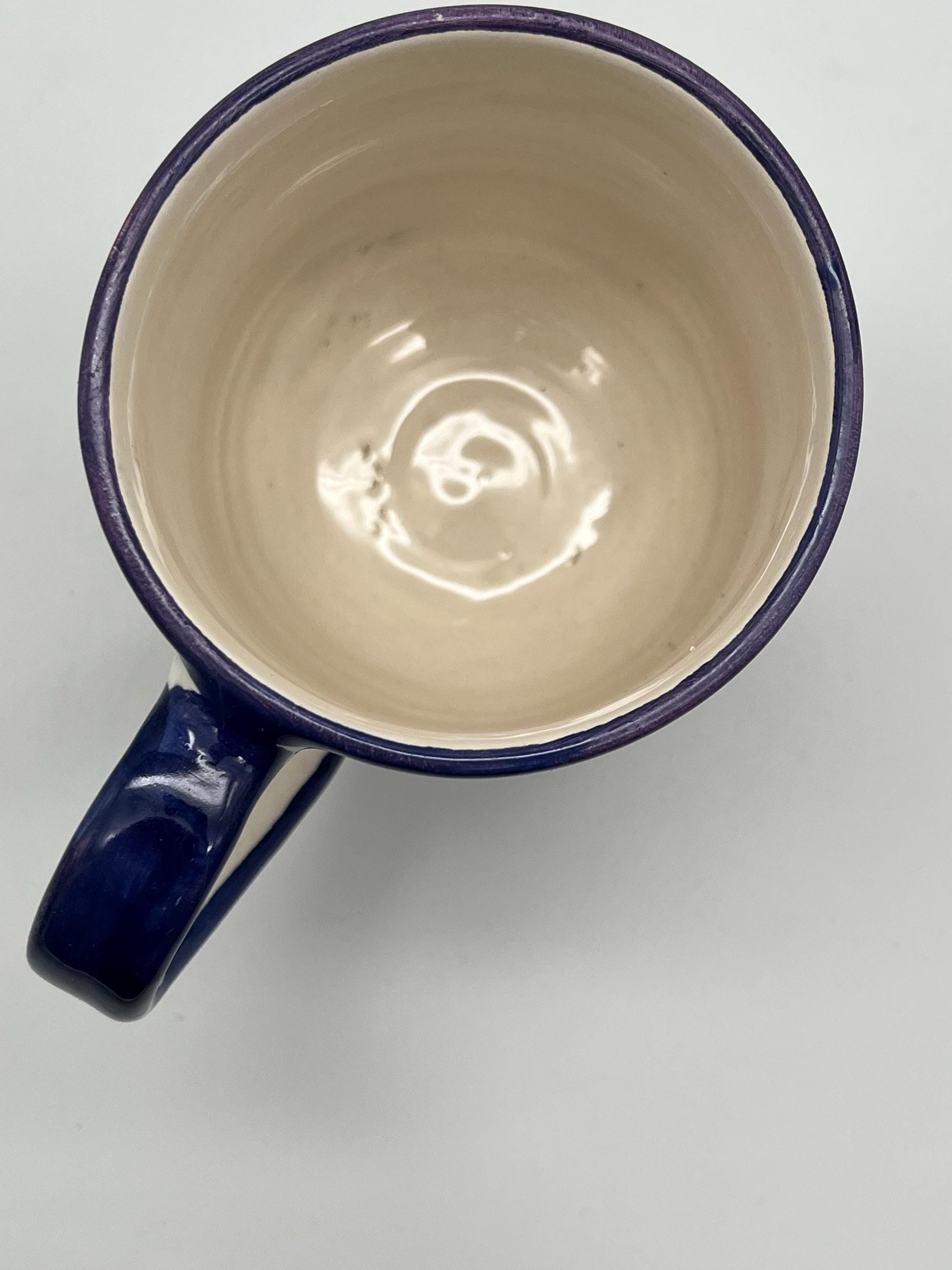 Moroccan Beldi Mug, Handmade, Boho Ceramic Tea Mug from Morocco