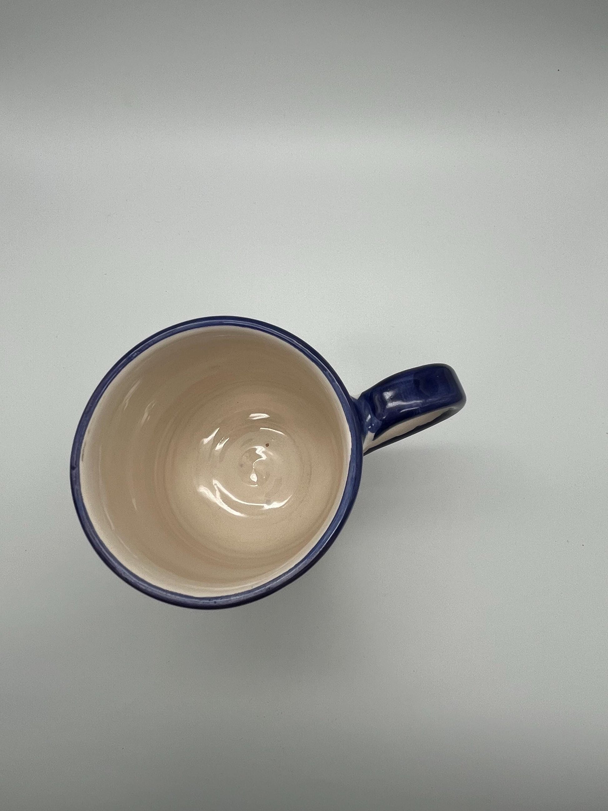 Moroccan Beldi Mug, Handmade, Boho Ceramic Tea Mug from Morocco