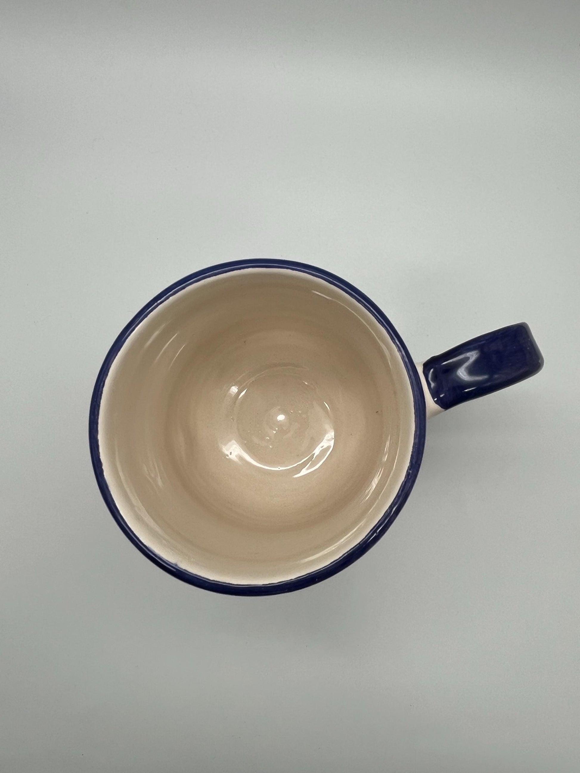 Moroccan Beldi Mug, Handmade, Boho Ceramic Tea Mug from Morocco
