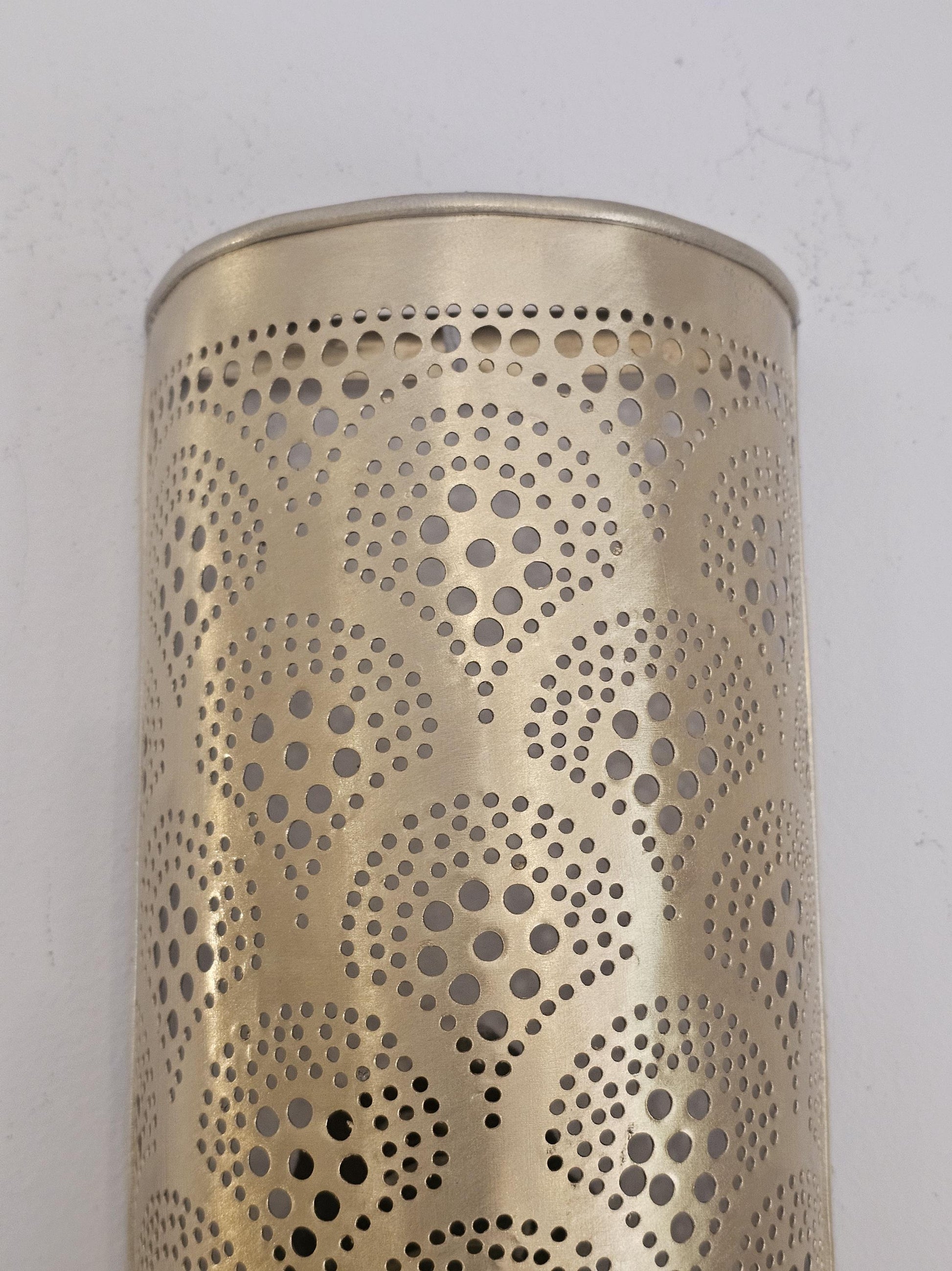 Moroccan Brass Wall Sconce, Brass Wall Lamp