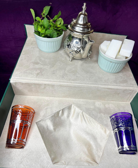 Traditional Moroccan Tea Set – Elegance in Every Sip