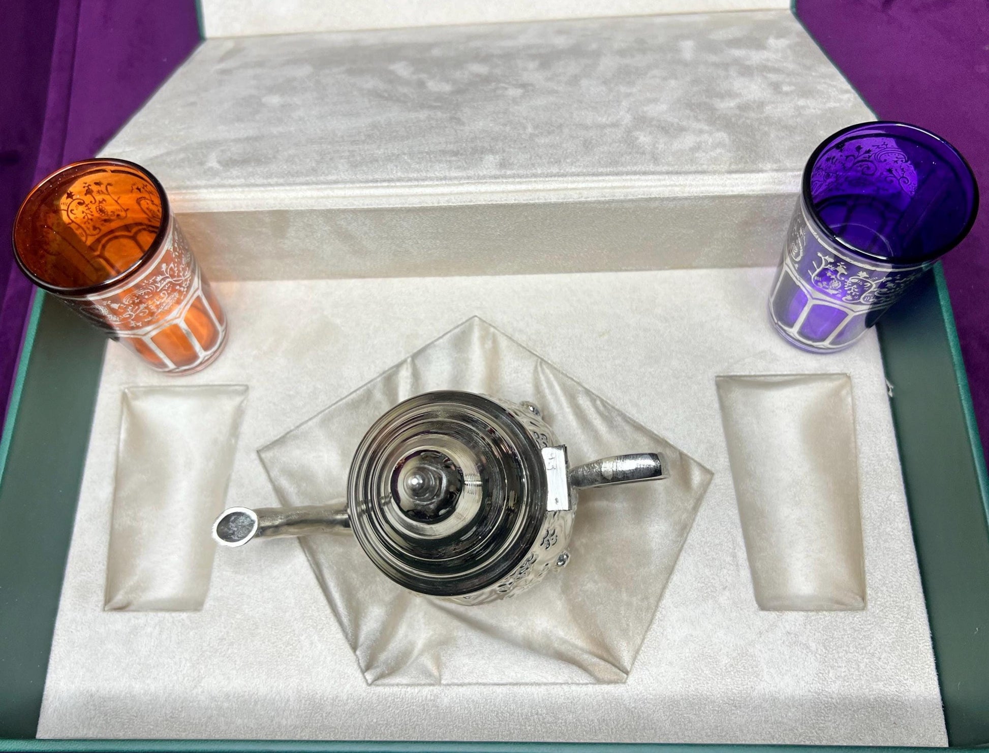 Traditional Moroccan Tea Set – Elegance in Every Sip