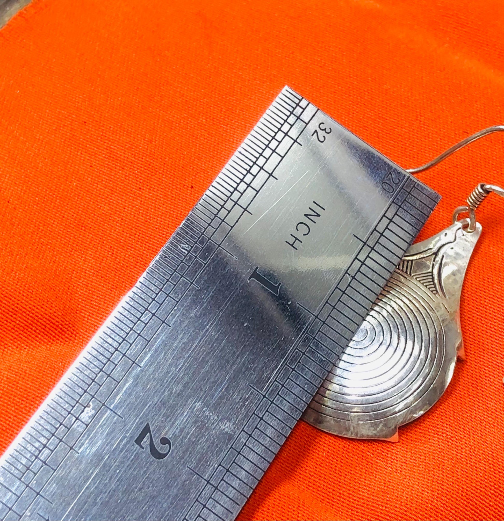 Vintage Berber Silver Earrings – Handmade Moroccan Jewelry