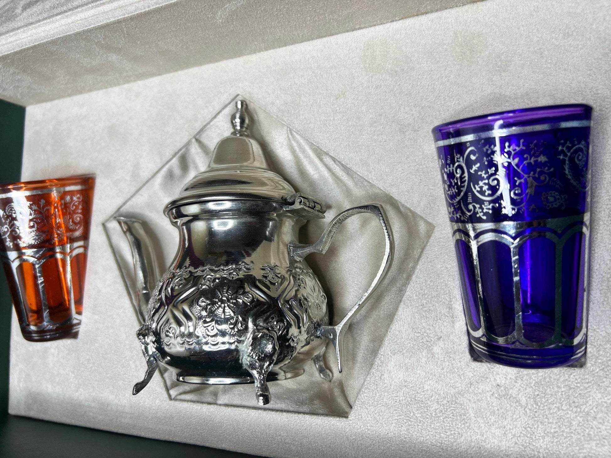 Traditional Moroccan Tea Set – Elegance in Every Sip