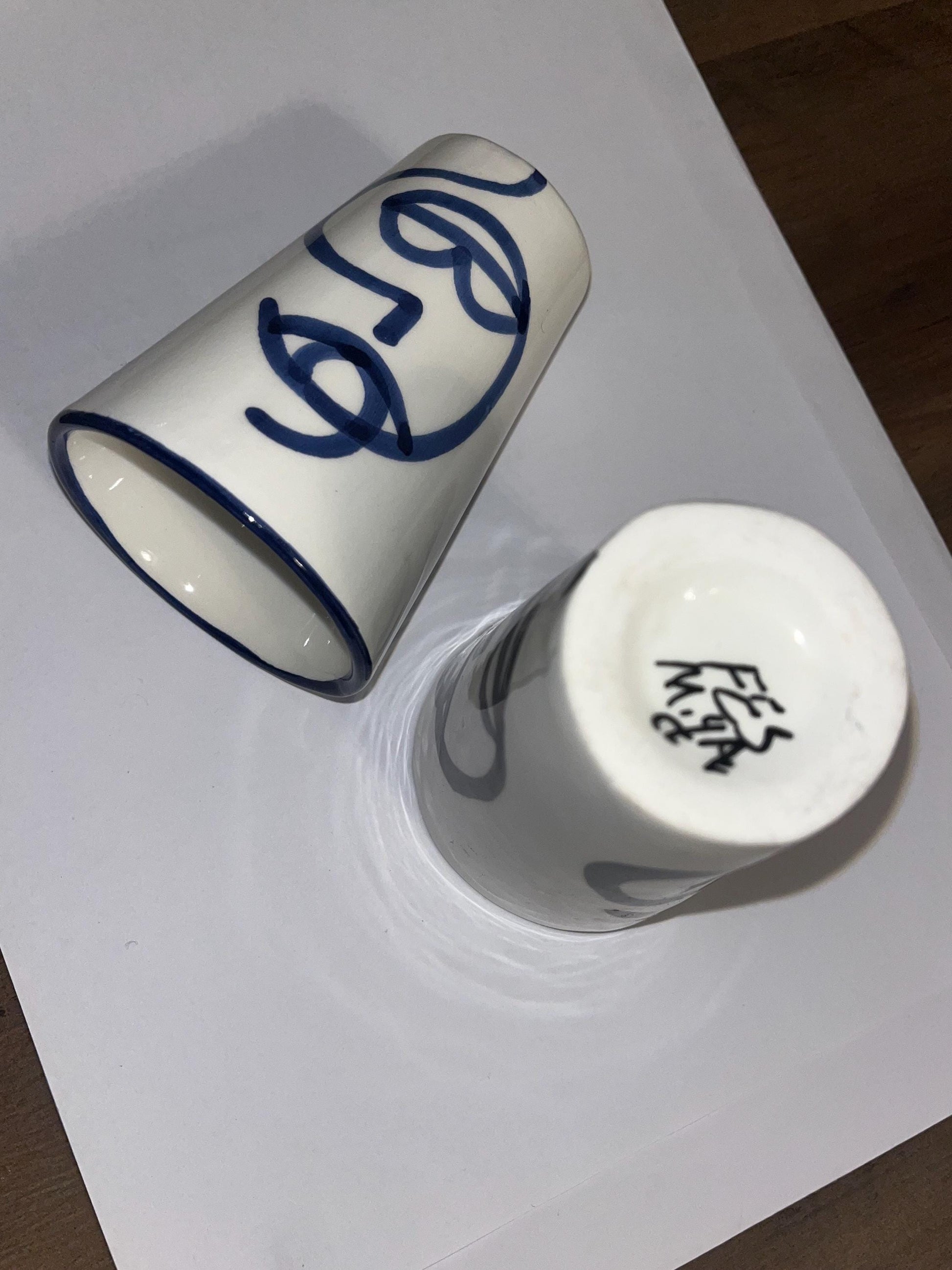 Moroccan Beldi Mug, Handmade, Boho Ceramic Tea Mug from Morocco