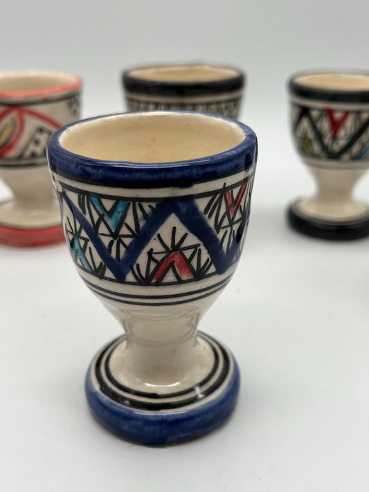 Handmade Moroccan Ceramic Egg Holder